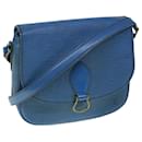 LOUIS VUITTON Epi Saint Cloud GM Shoulder Bag Blue M52195 LV Auth 60223 - Louis Vuitton