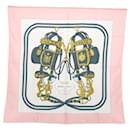 HERMES CARRE 90 BRIDES de GALA Scarf Silk Pink Auth am5238 - Hermès