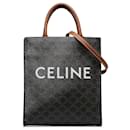 Bolso satchel Cabas vertical pequeño Triomphe marrón Celine - Céline