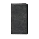 Black Louis Vuitton Epi Leather Brazza Wallet