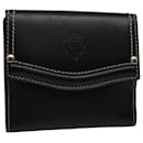 GUCCI Wallet Leather Black 141402 Auth bs10364 - Gucci
