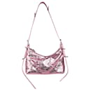 pink 2023 Mini Voyou bag in laminated leather - Givenchy