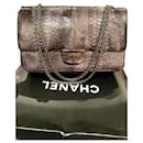 python 2.55 lined flap 227 Silver hardware - Chanel