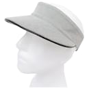 MOTSCH CAP FOR HERMES VISOR SIZE 57 TWO-COLOR STRIPED VISIOR CAP - Autre Marque