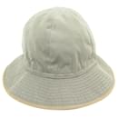 MOTSCH HAT FOR HERMES BOB GRAY T49 + GRAY BUCKET HAT BOX - Hermès