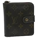 LOUIS VUITTON Monogram Compact zip Wallet M61667 LV Auth ki3850 - Louis Vuitton