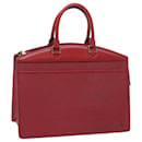 Bolsa LOUIS VUITTON Epi Riviera Vermelho M48187 Autenticação de LV 60715 - Louis Vuitton