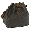 LOUIS VUITTON Monogram Petit Noe Shoulder Bag M42226 LV Auth th4344 - Louis Vuitton