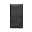 Black Bvlgari Leather Long Wallet - Bulgari