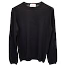 Gucci Crewneck Sweater in Black Cotton