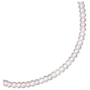 [LuxUness] Collar de perlas de plata Collar de material natural en buen estado - & Other Stories