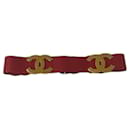 Vintage red belt - Chanel
