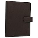 LOUIS VUITTON Taiga Agenda MM Tagesplaner Cover Grizzly R20426 LV Auth ar11017 - Louis Vuitton