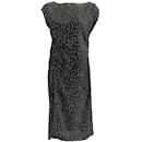 Dries van Noten Black Midi Dress with White Dots - Autre Marque