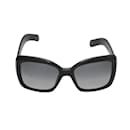 Black Chanel Oversized Sunglasses