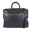 Black Saint Laurent Leather Business Bag