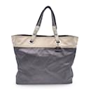 Gray Metallic Quilted Canvas Paris Biarritz Tote Bag - Chanel
