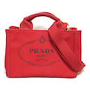 Handtasche mit Canapa-Logo - Prada