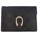 Gucci Dionysus Chain Wallet Black Velvet