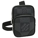 LOUIS VUITTON Damier Graphite Amazon Sling Bag Body Bag N50012 Auth LV 60059S - Louis Vuitton