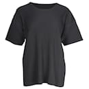 Issey Miyake Homme Plissé Issey T-shirt à Manches Courtes en Polyester Noir