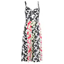 Jason Wu Midi Length Dress in Floral Print Silk