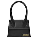 Le Chiquito Moyen Bag - Jacquemus -  Black - Leather