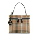 Bolsa Vanity de Lona Check Haymarket - Burberry