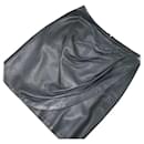 Dior leather skirt