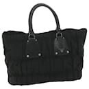 PRADA Hand Bag Nylon Black Auth bs10608 - Prada