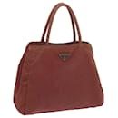 PRADA Hand Bag Nylon Red Auth ti1371 - Prada