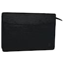 LOUIS VUITTON Epi Pochette Homme Clutch Bag Black M52522 LV Auth 61712 - Louis Vuitton