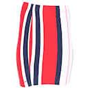 Womens Multicolour Vertical Stripe Mini Skirt - Tommy Hilfiger