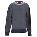Mens Two Tone Structured Cotton Jumper - Tommy Hilfiger