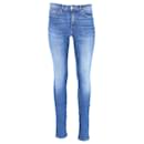 Calça jeans feminina Venice Heritage Slim Fit desbotada - Tommy Hilfiger