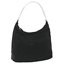 PRADA Shoulder Bag Nylon Black Auth 61625 - Prada