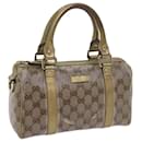 GUCCI GG Crystal Hand Bag Gold 193604 auth 60877 - Gucci