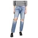 Jeans rasgados azuis - tamanho UK 10 - Khaite