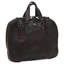 BALENCIAGA Business Bag Leather Brown Auth bs10380 - Balenciaga