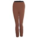 DOLCE & GABBANA, Brown trousers with elastic band. - Dolce & Gabbana