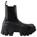 Bulldozer Boots - Balenciaga - Leather - Black