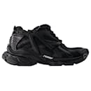 Runner Sneakers - Balenciaga - Mesh - Black Matt