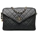 Chanel Black CC Caviar Chain Shoulder Bag