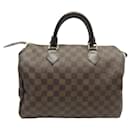 Louis Vuitton Speedy Handbag 30 N41531 IN EBENE DAMIER CANVAS HAND BAG
