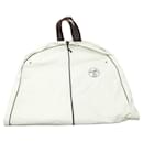 NEW HERMES CLOTHING COVER H LOGO SUIT HOLDER IN ECRU CANVAS GARMENT COVER - Hermès