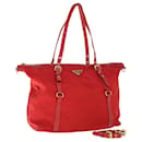 PRADA Tote Bag Nylon 2way Red Auth 60770 - Prada