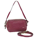 Chloe Shoulder Bag Leather Pink 01 12 51 65 5955 Auth ar11011 - Chloé