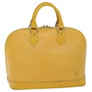 Bolsa de mão LOUIS VUITTON Epi Alma Tassili Yellow M52149 Autenticação de LV 60892 - Louis Vuitton