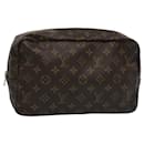 Louis Vuitton Monogram Trousse Toilette 28 Pochette M47522 LV Auth em5344