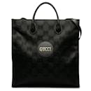 Gucci Schwarze GG Econyl Off The Grid Cabrio-Tasche